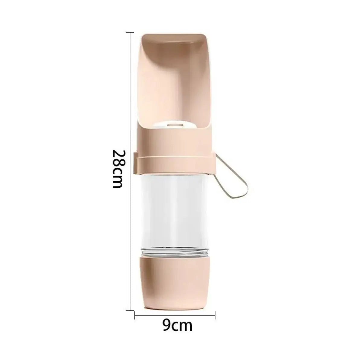 Animora™ | Gourde de Voyage 2-en-1 pour Chien & Chat – Eau + Croquettes
