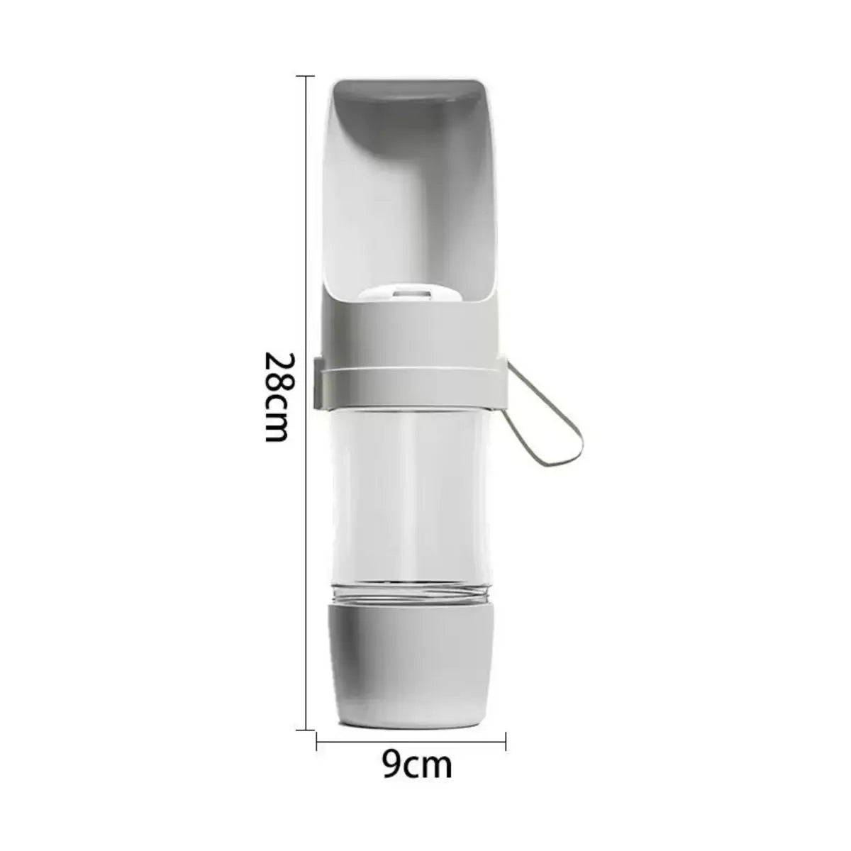 Animora™ | Gourde de Voyage 2-en-1 pour Chien & Chat – Eau + Croquettes
